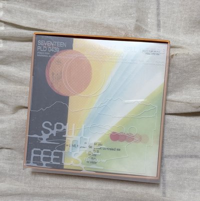 SEVENTEEN 迷12 Spill The feels 橘版 空專