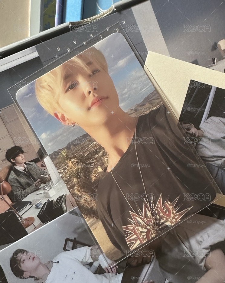 SEVENTEEN HOSHI 權順榮小卡