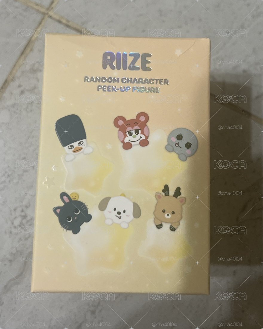 （盒內袋子未拆）RIIZE Figure 擺件 