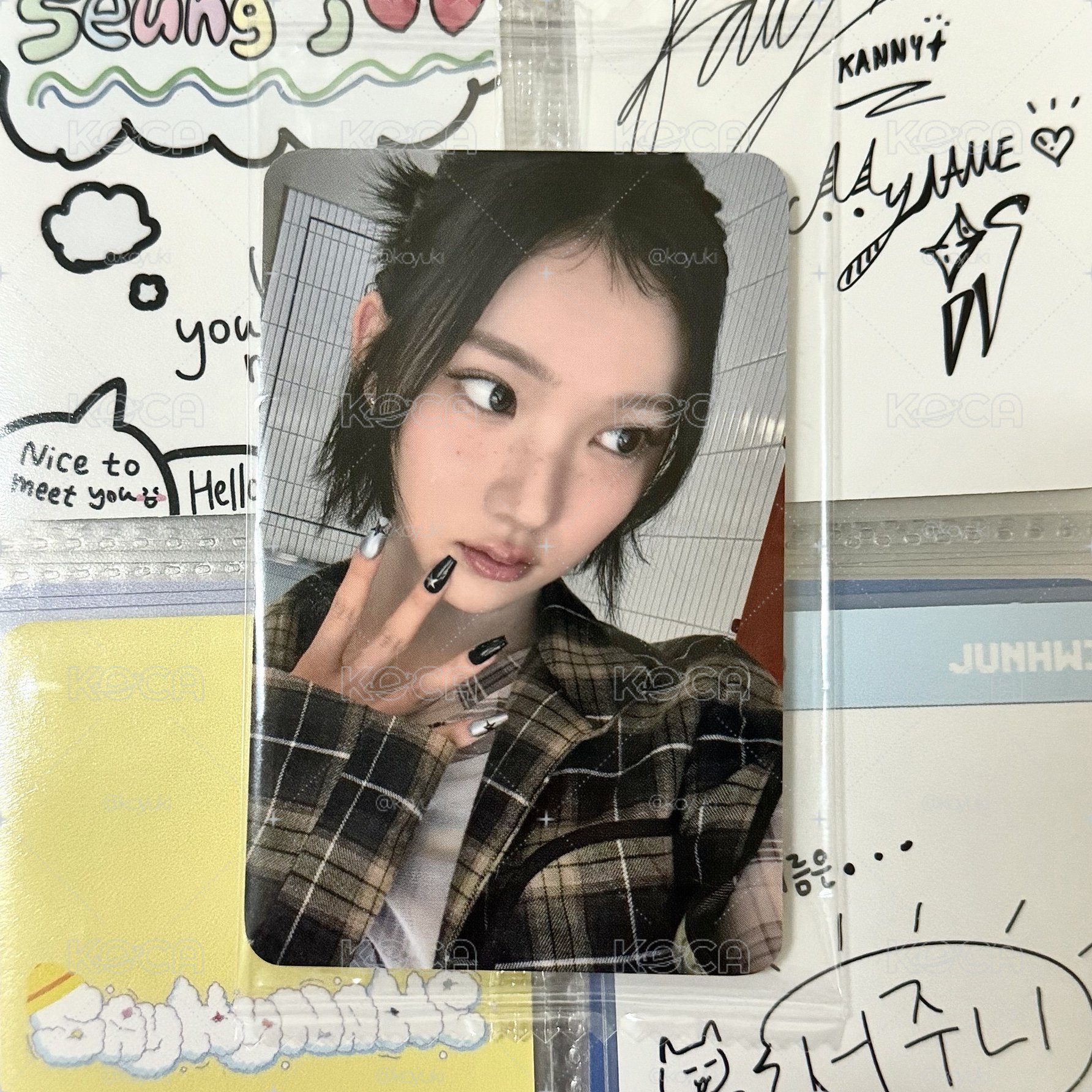 H2H jiwoo k4特典