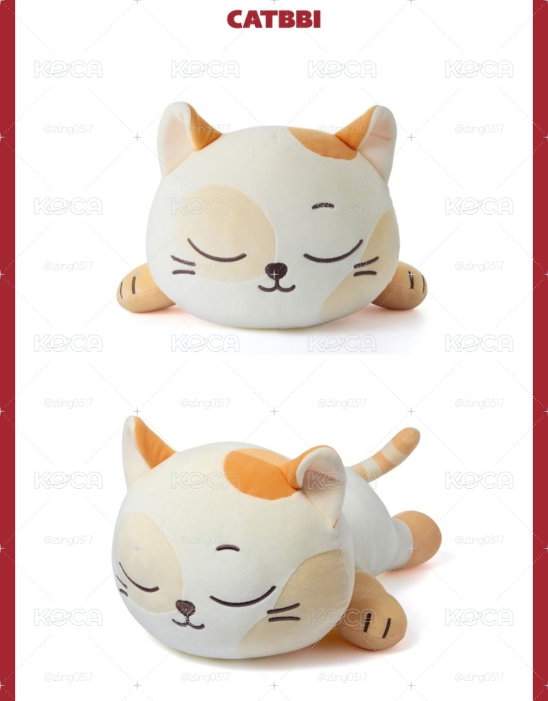 BBNEXDO 趴娃 抱枕 CATBBI
