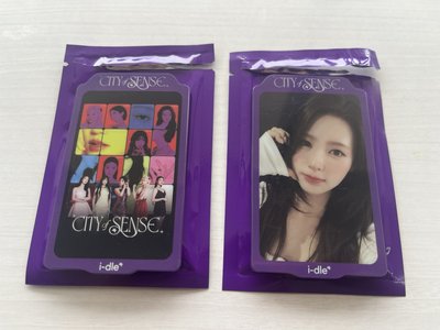  i-dle磁鐵盲袋，已拆團體和麵姐