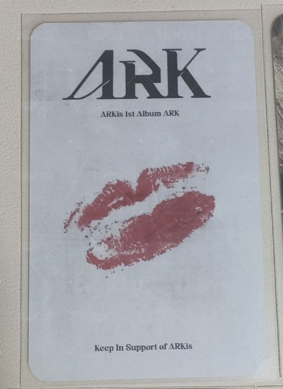 ARK 專輯卡 貓耳崇 背面