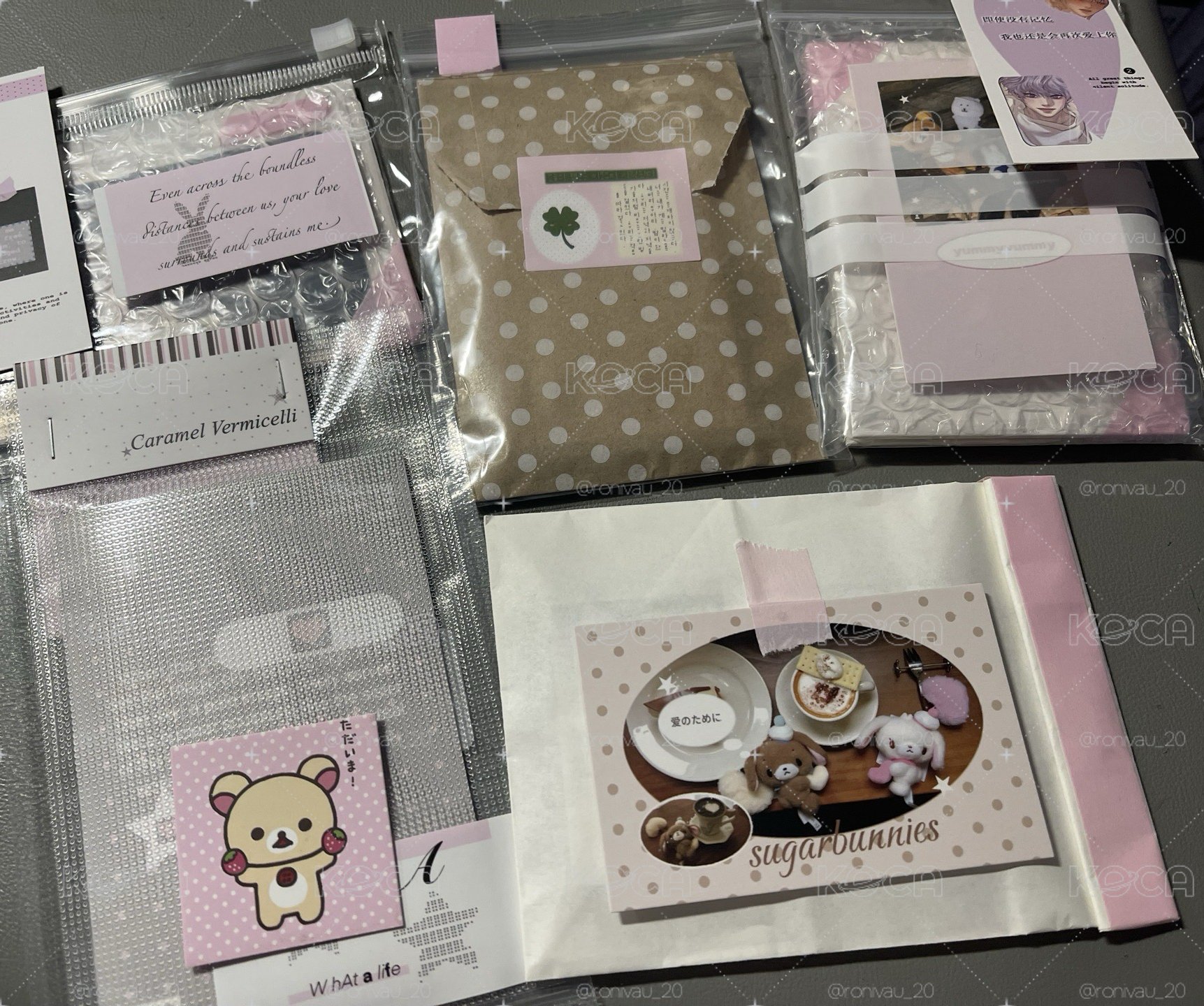 winter 日本禮品卡未掃 圖二打包範例