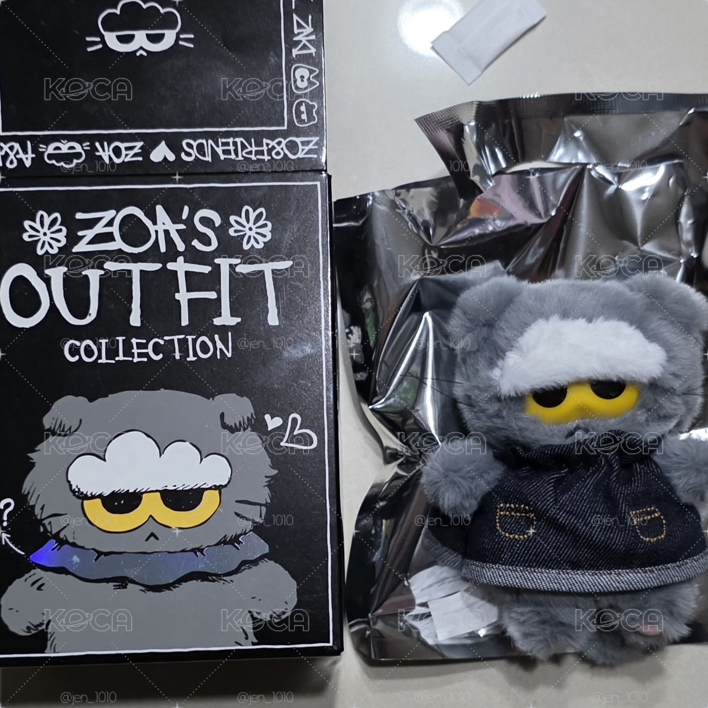 ZO&FRIENDS DENIM 鑰匙圈吊飾 