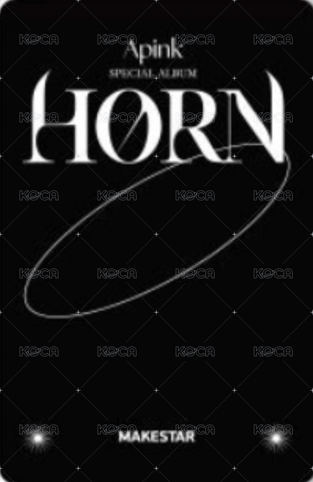 HORN ms 抽選卡  背面