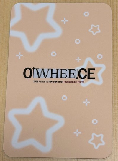 輝人OWHEECE東京場明信片組卡