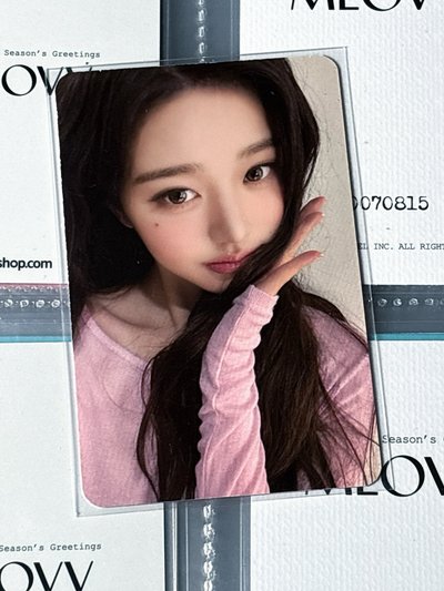 AMUSE 9.0 代言卡 中文卡背（抽IVE門票）