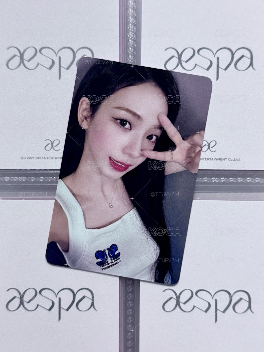 KARINA 展會鑰匙圈卡