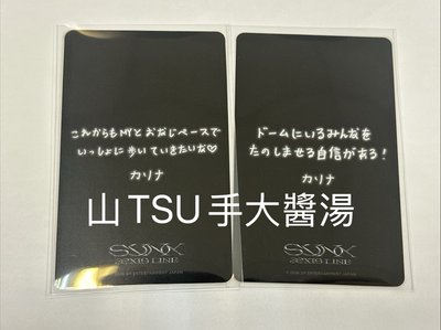 SYNK 2026 日巡 滿額卡 KARINA 一套