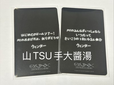 aespa SYNK 2026 日巡 滿額卡 WINTER 冬一套
