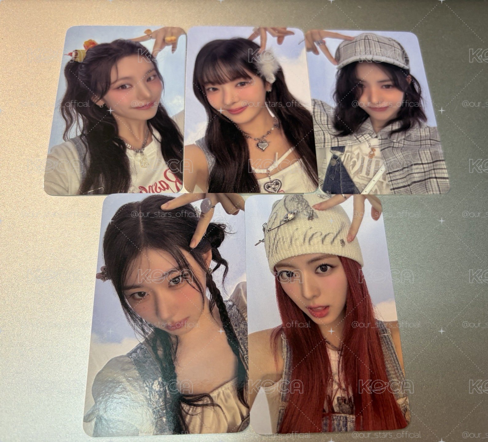 ITZY 官方 2024 FM 見面會 滿額卡 小卡