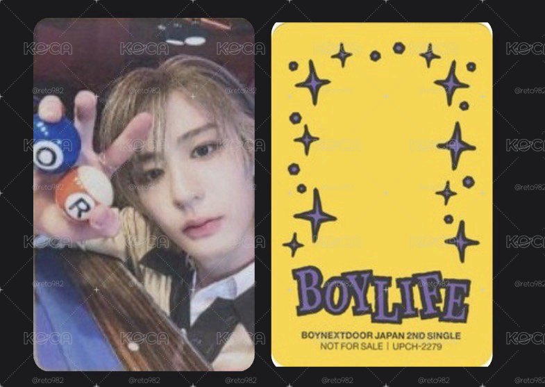 BOYNEXTDOOR 李涵 專卡區 