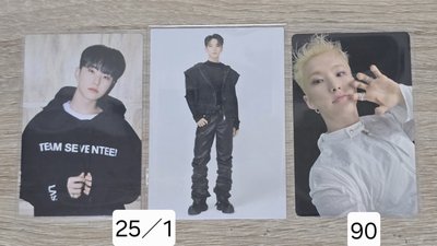 seventeen 全員小卡