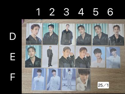 seventeen 全員小卡