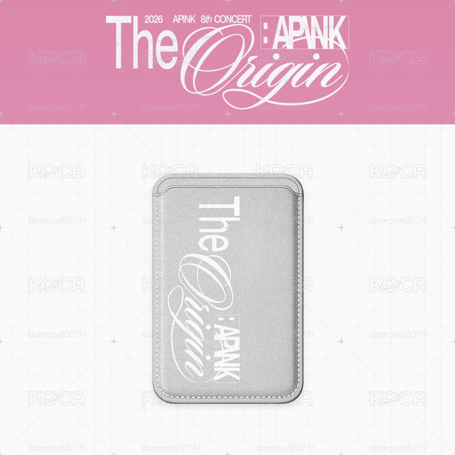 APINK 磁吸卡夾