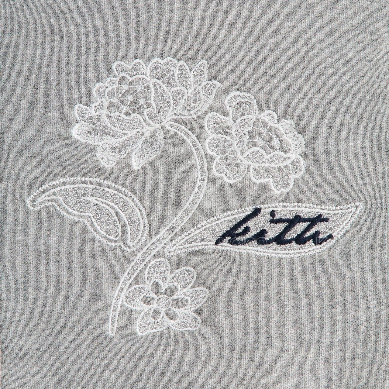 Tye刺繡蕾絲拉鍊外套