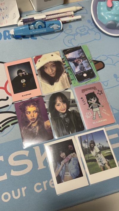 JISOO LISA 熱貴卡盤送圖二冷卡