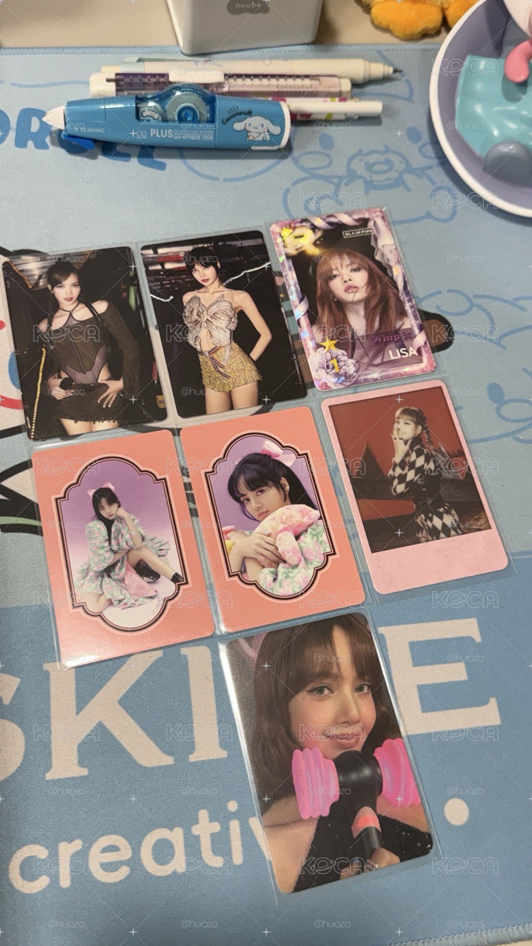 JISOO LISA 熱貴卡盤送圖二冷卡