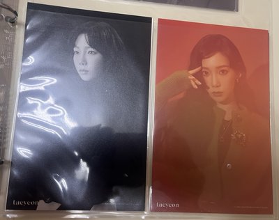 少女時代 太妍 Taeyeon This Christmas 4x6 照片組 
