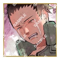 ガシャポン 疾風伝 豆 色紙 第一彈 哭泣場景