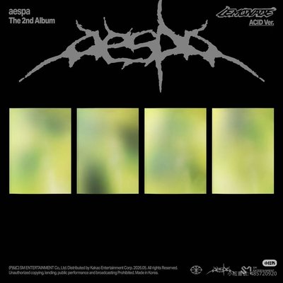 （代購）aespa 2nd album