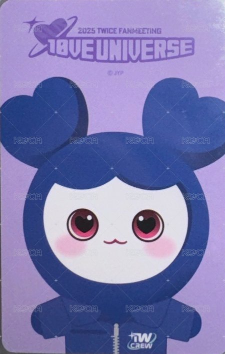 25FM 十週年 周邊卡 卡冊卡 背面