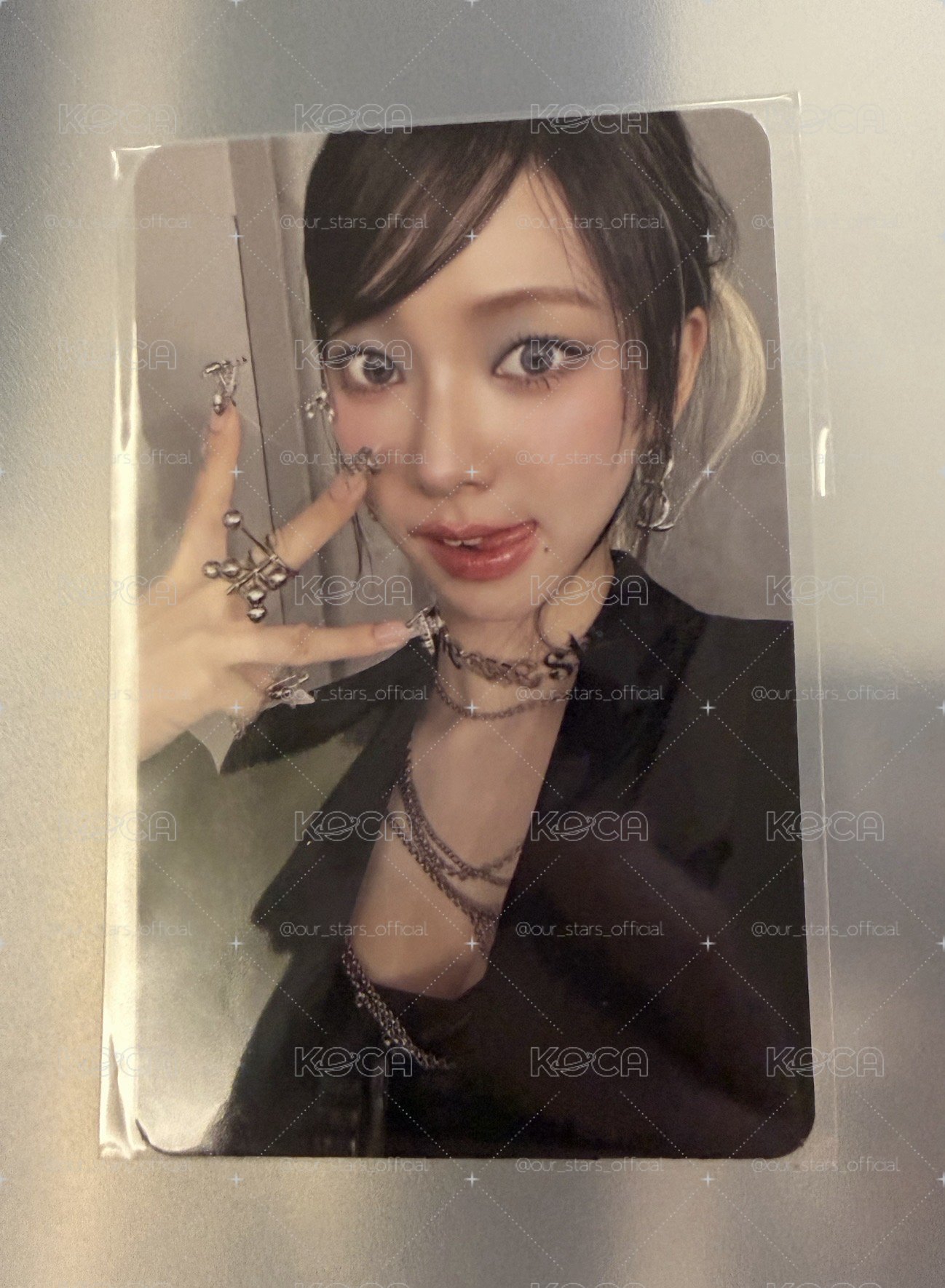 aespa KARINA 官方 正規一  Armageddon 5萬滿額卡 小卡