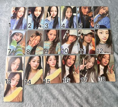MINJI小卡們  一張15