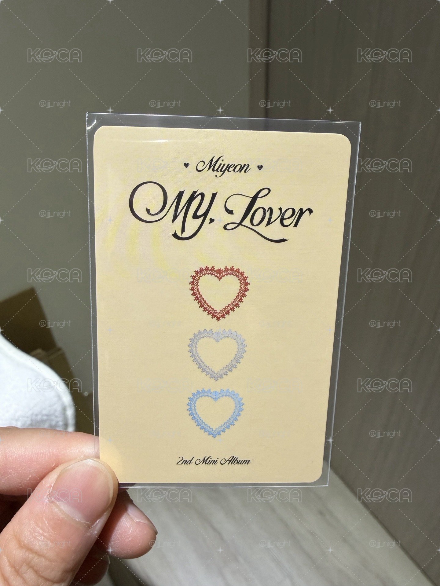 薇娟 My Lover 快閃卡