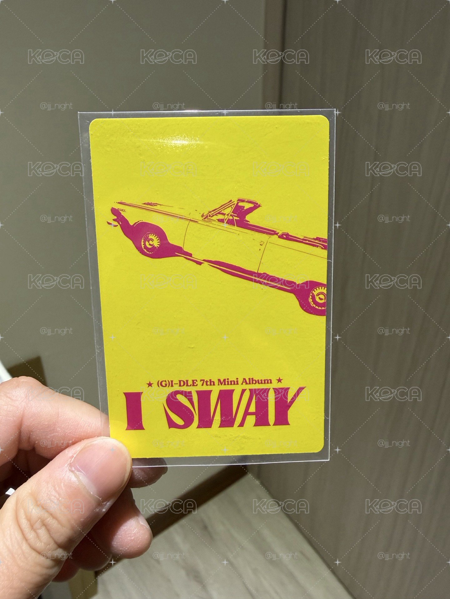 i-dle 薇娟 I SWAY 專卡