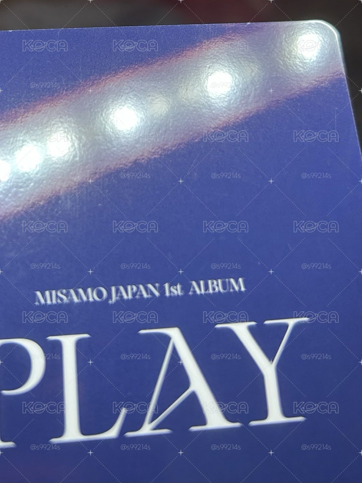 MISAMO PLAY 塔店燙金桃