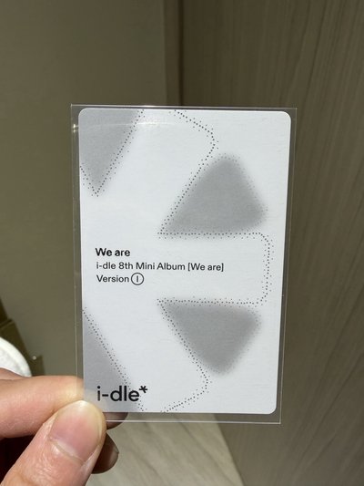 i-dle 米妮 We are 專卡