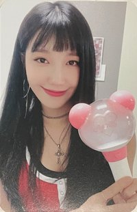 周邊卡 Apink 恩地 一代手燈小卡