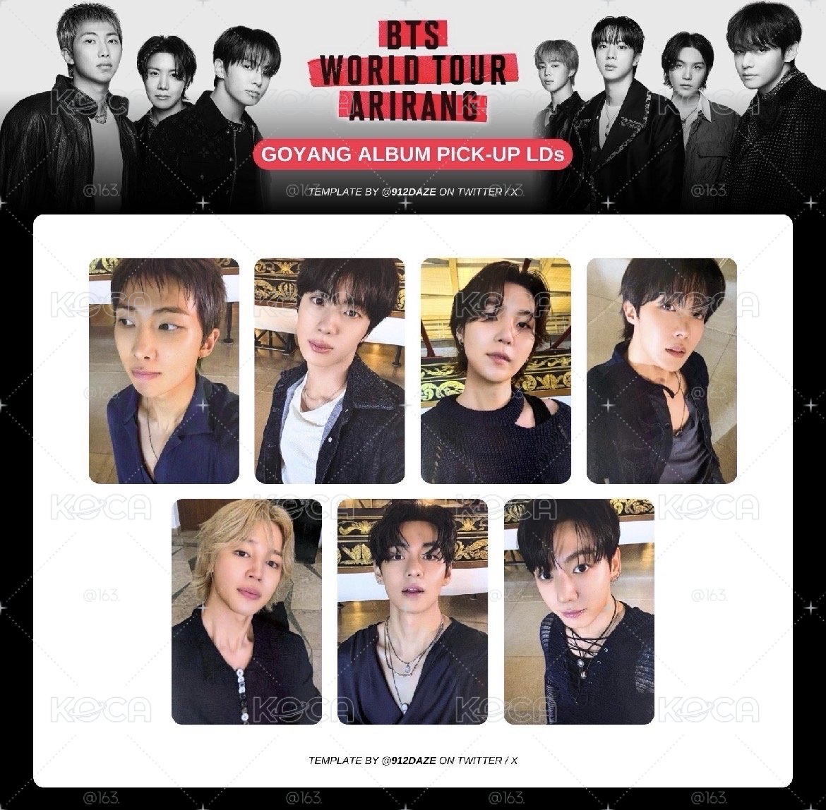 BTS 世巡 高陽線下卡