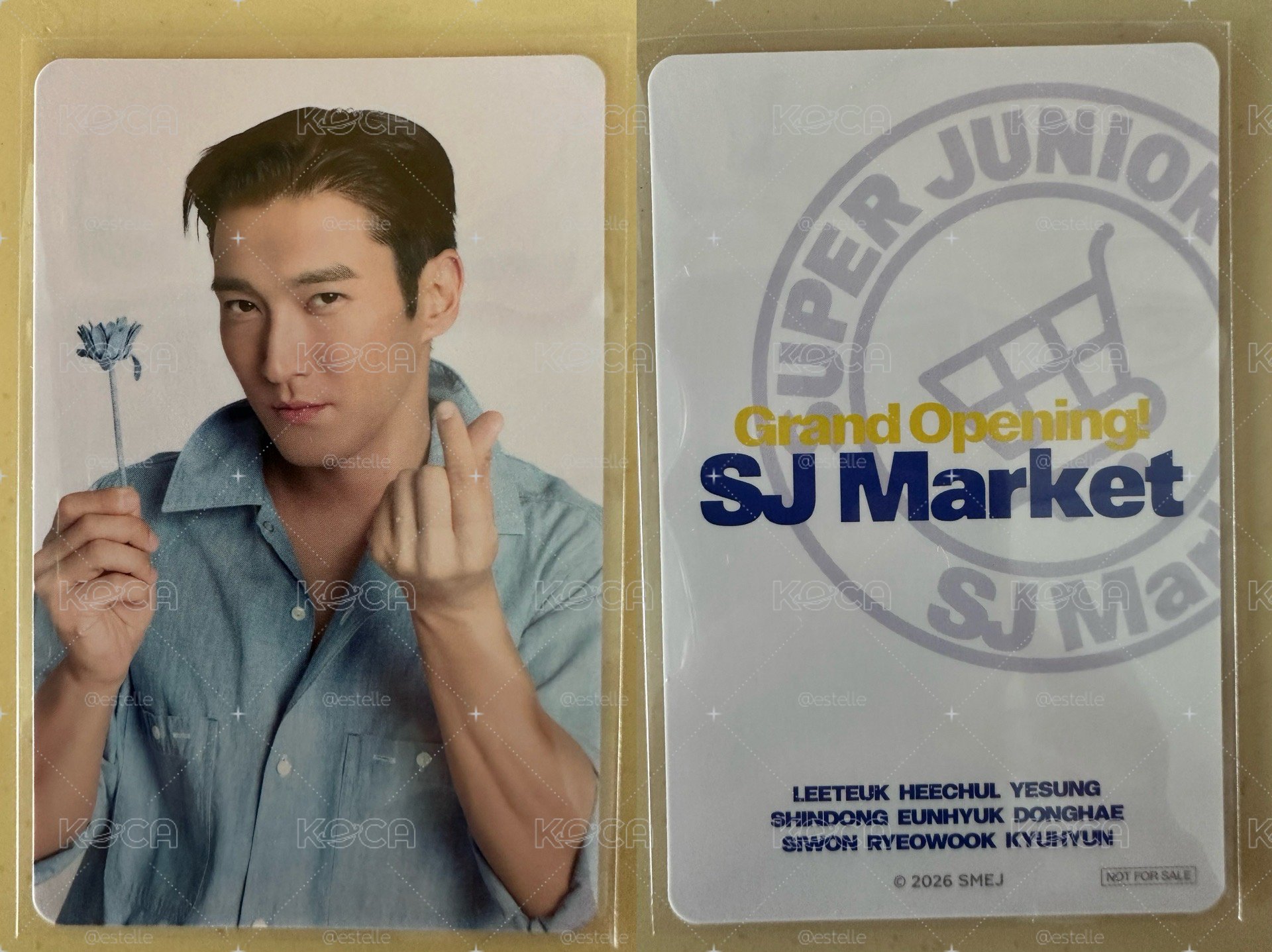 始源日本SJ Market滿額卡