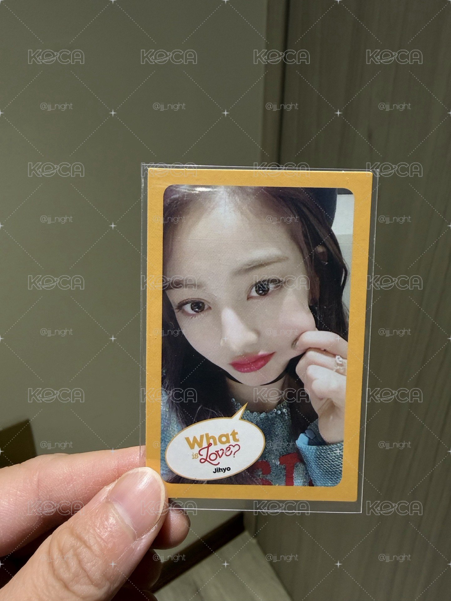 TWICE 志效 What is Love? 專卡