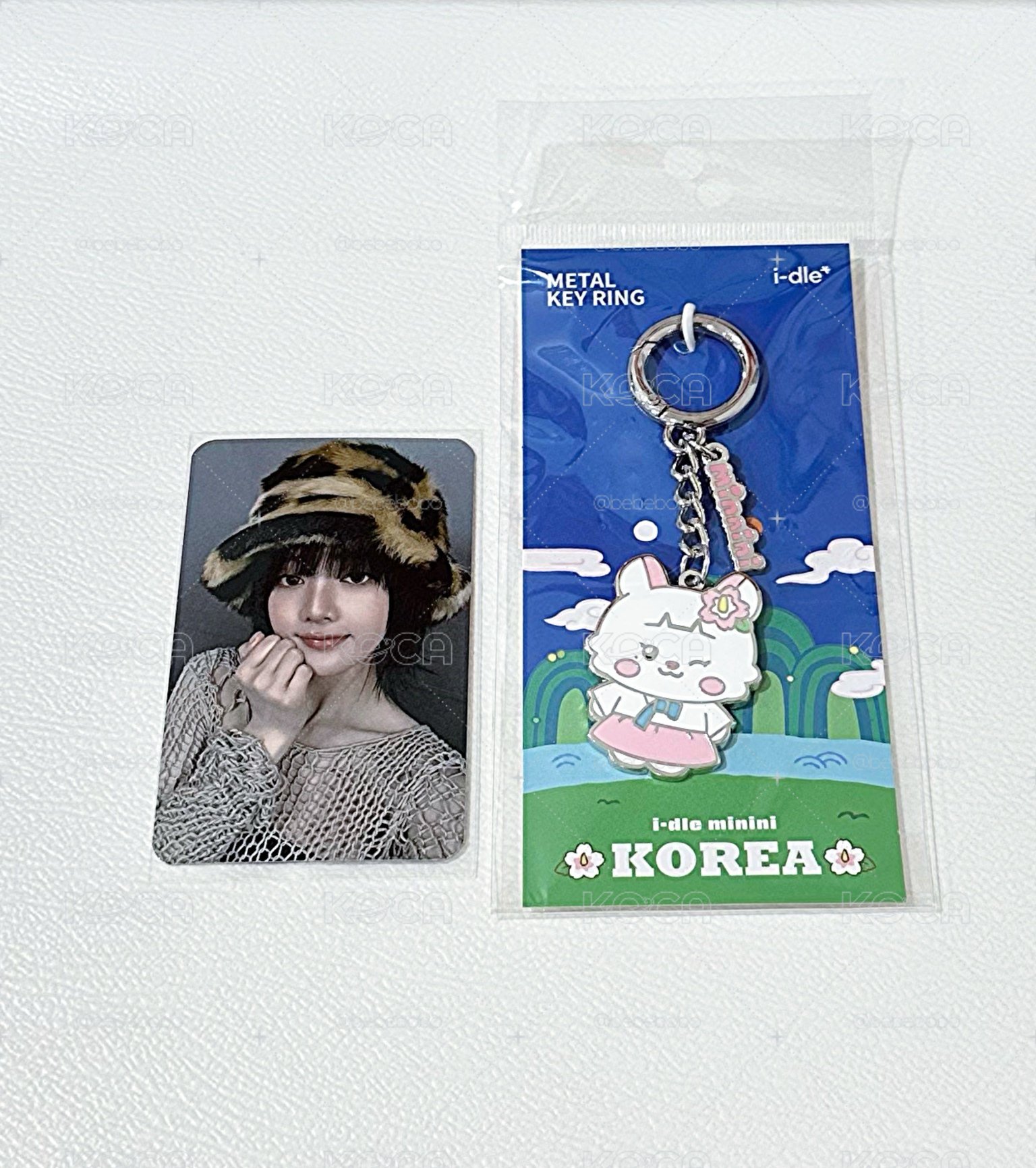 MINNIE｜展覽第二輪入場卡+韓服鑰匙圈吊飾