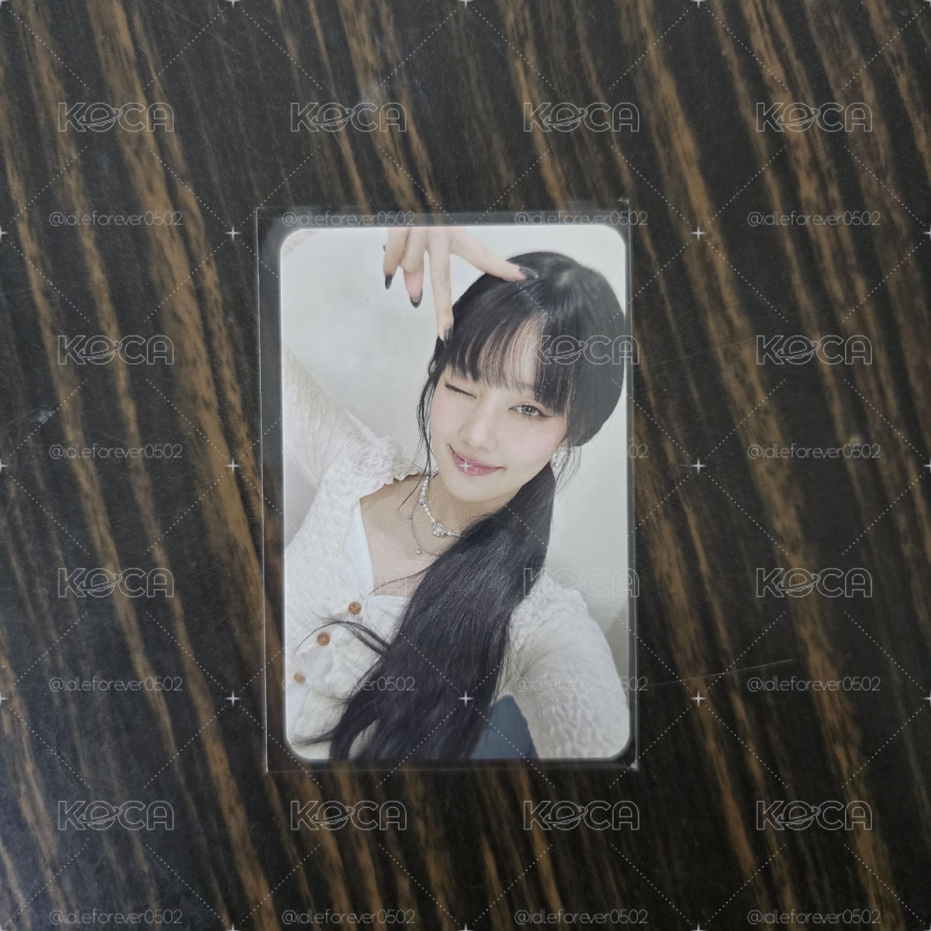 米妮 solo HER Fanme3.0簽售特典卡