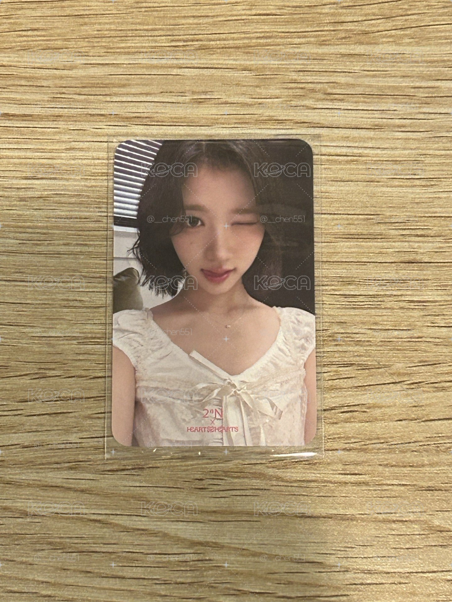 jiwoo 2aN1.0代言卡 