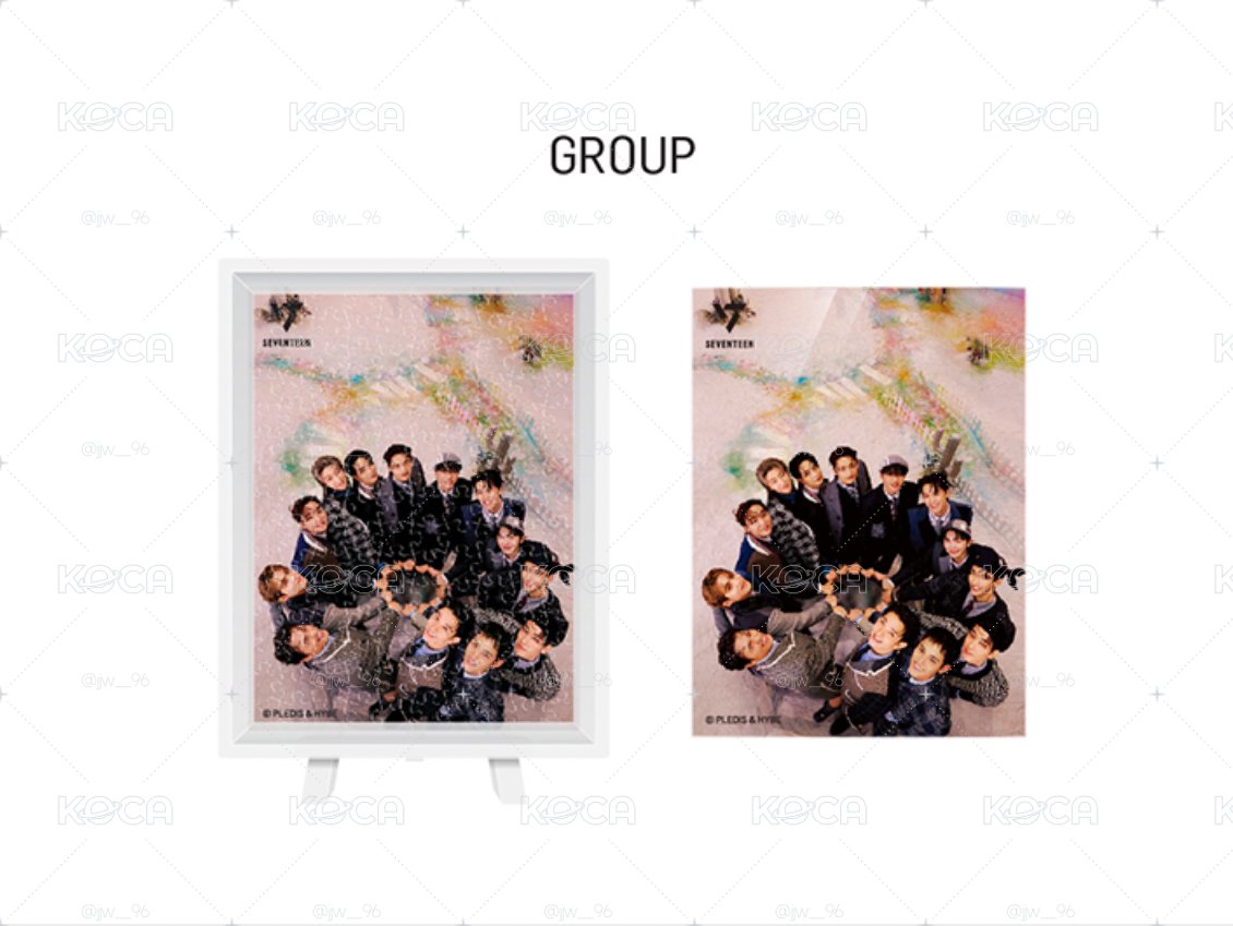 SEVENTEEN 精選專 MINI PUZZLE 迷你拼圖 80片