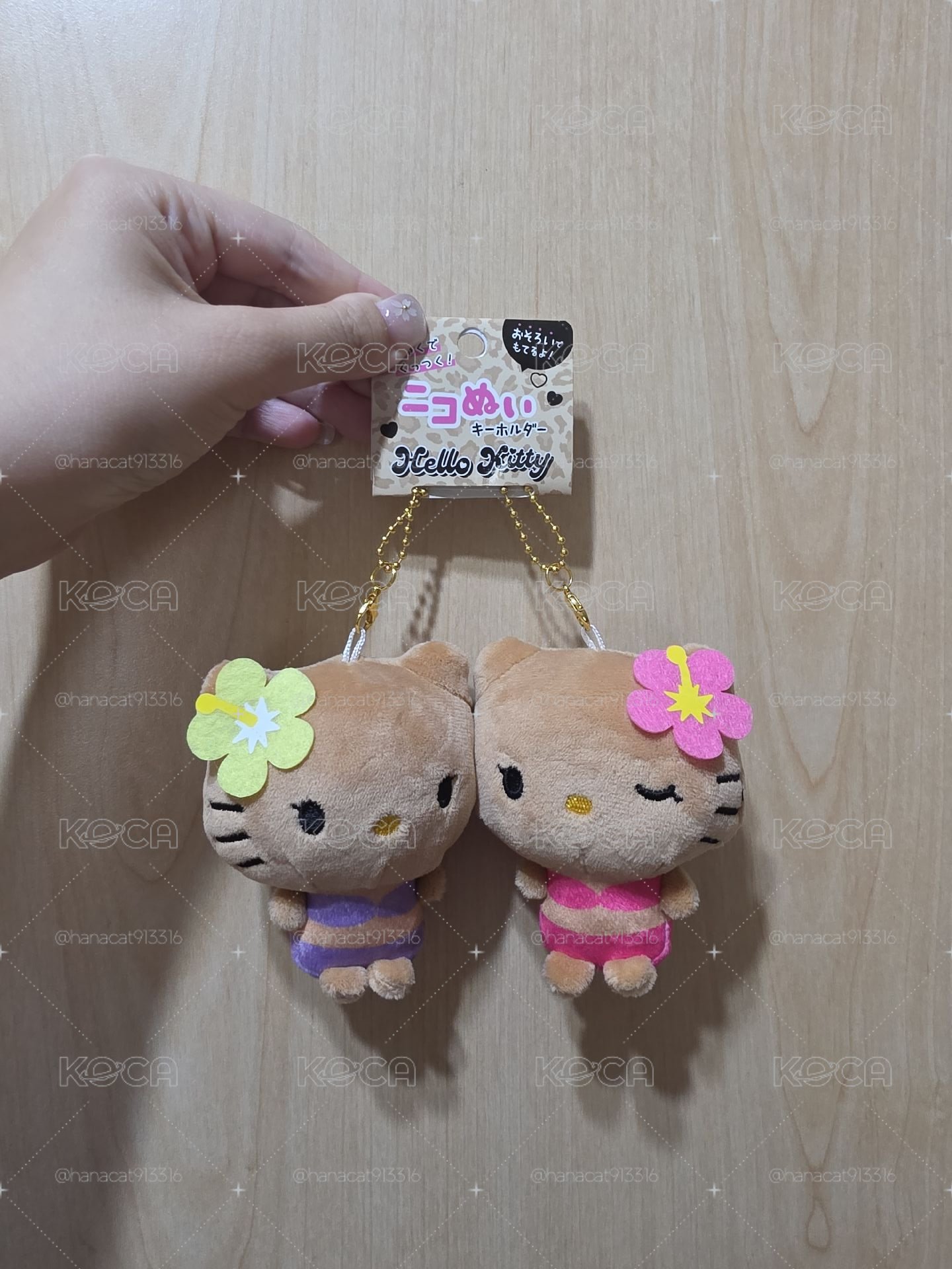 HELLO KITTY 磁鐵鑰匙圈