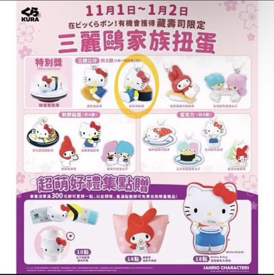 藏壽司Hello kitty鮭魚軟壽司