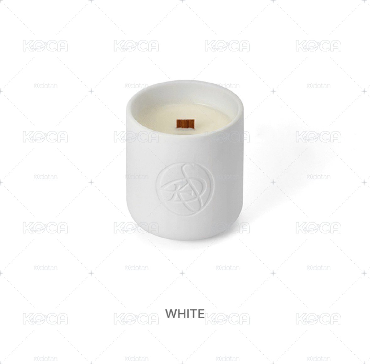 DxS白色碩珉蠟燭+安可場蹦蹦手鏈