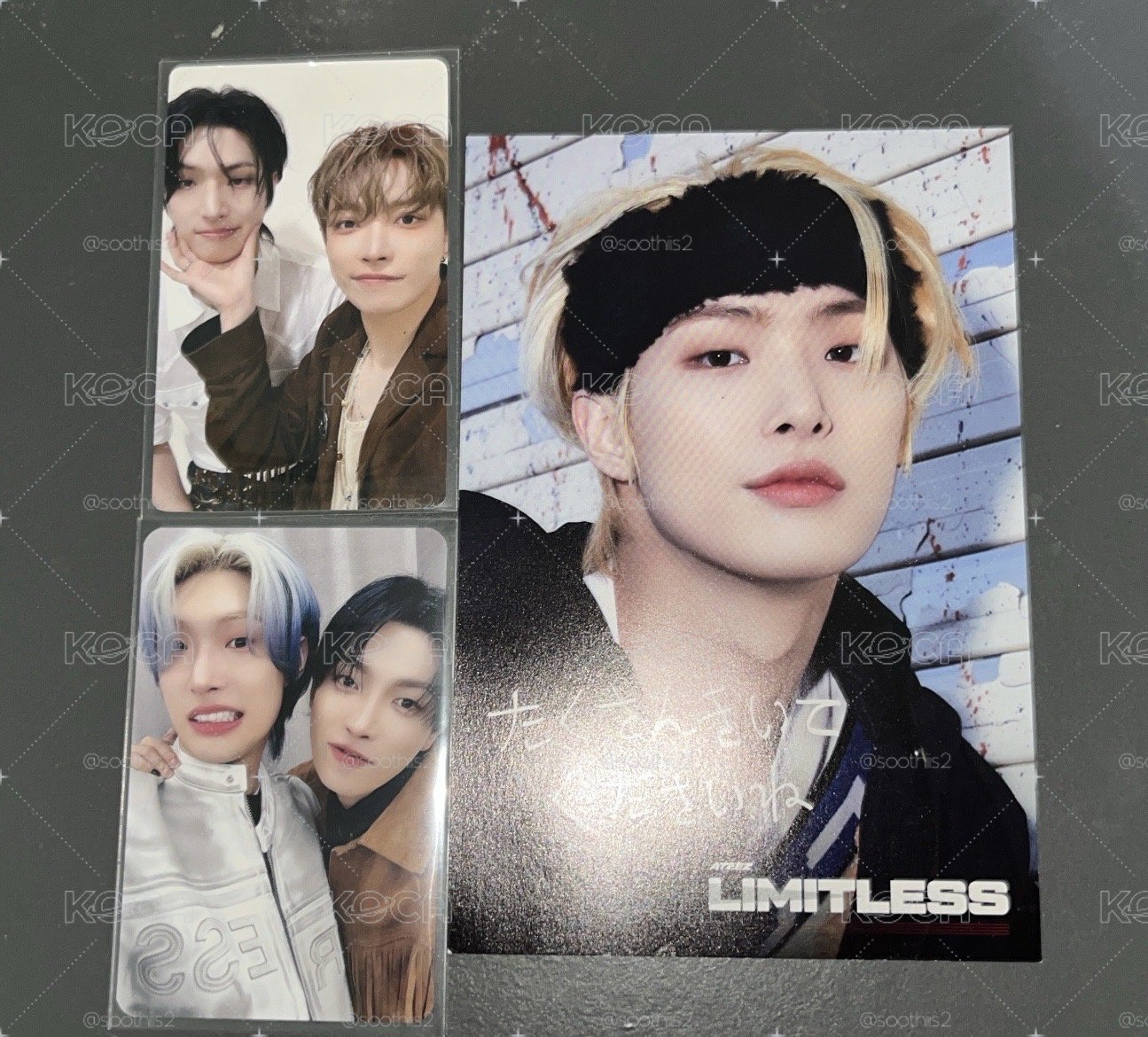 ATEEZ 中琦雙人卡盤