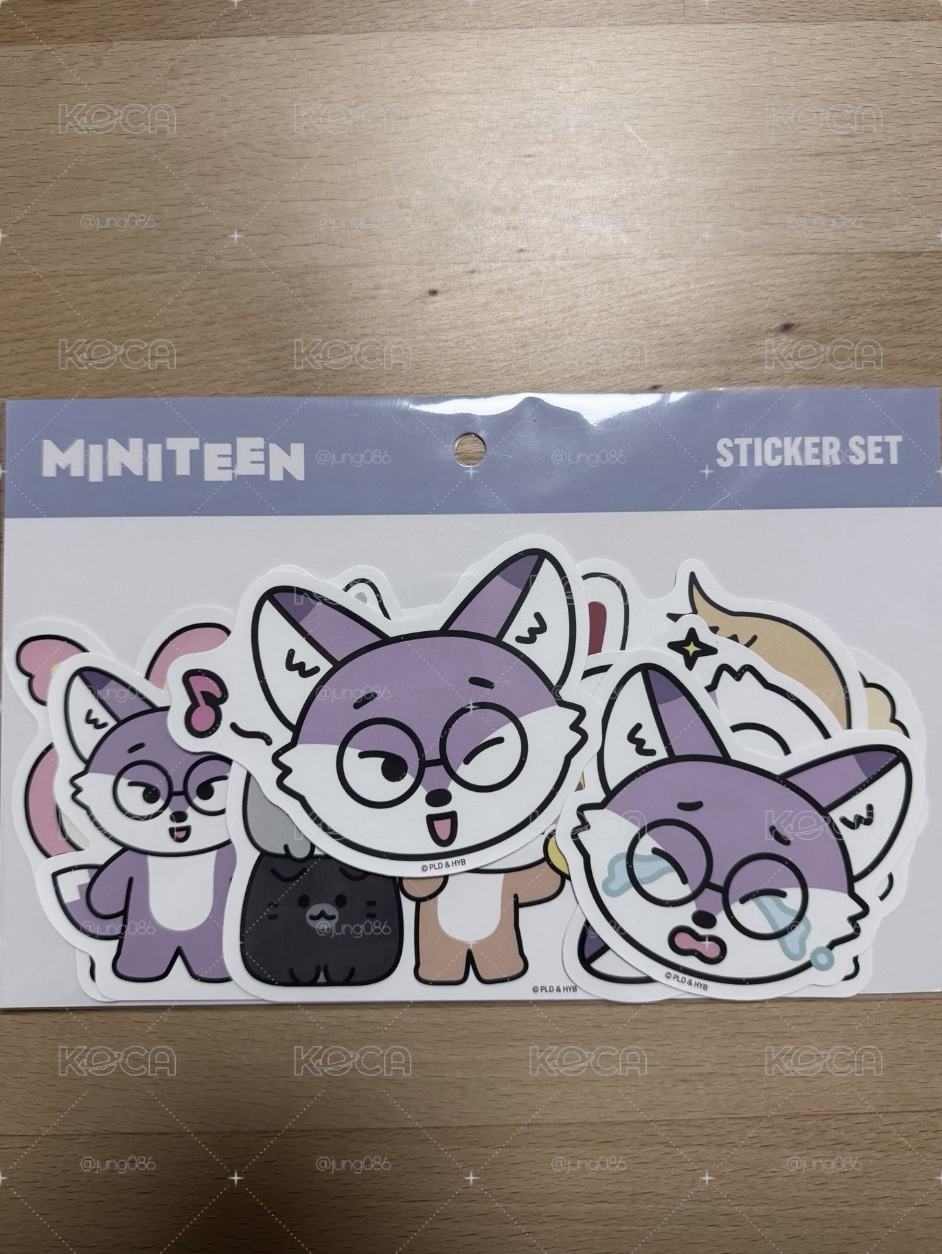 MINITEEN貼紙組（家樂福）