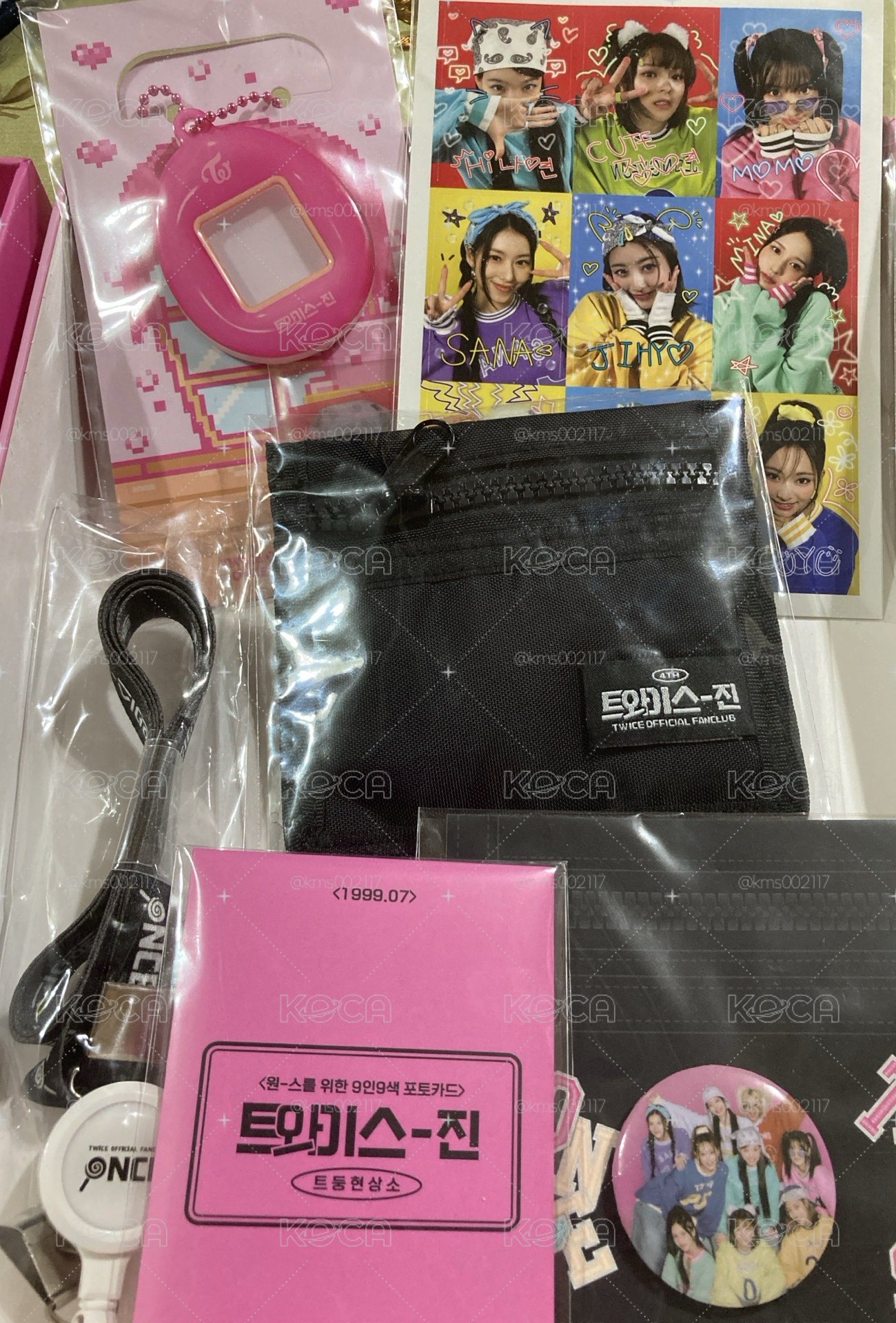 TWICE 4期會員禮