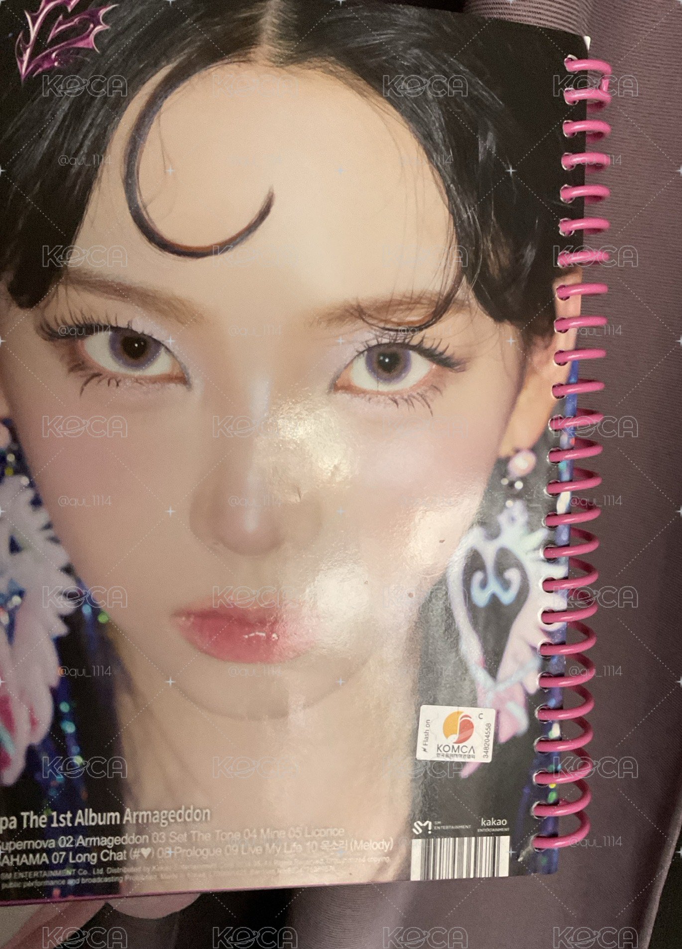 karina 正規一🎨superbeing空專 寫真本