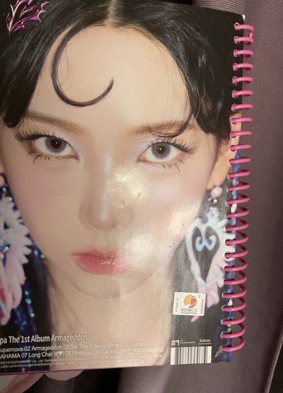 karina 正規一🎨superbeing空專 寫真本