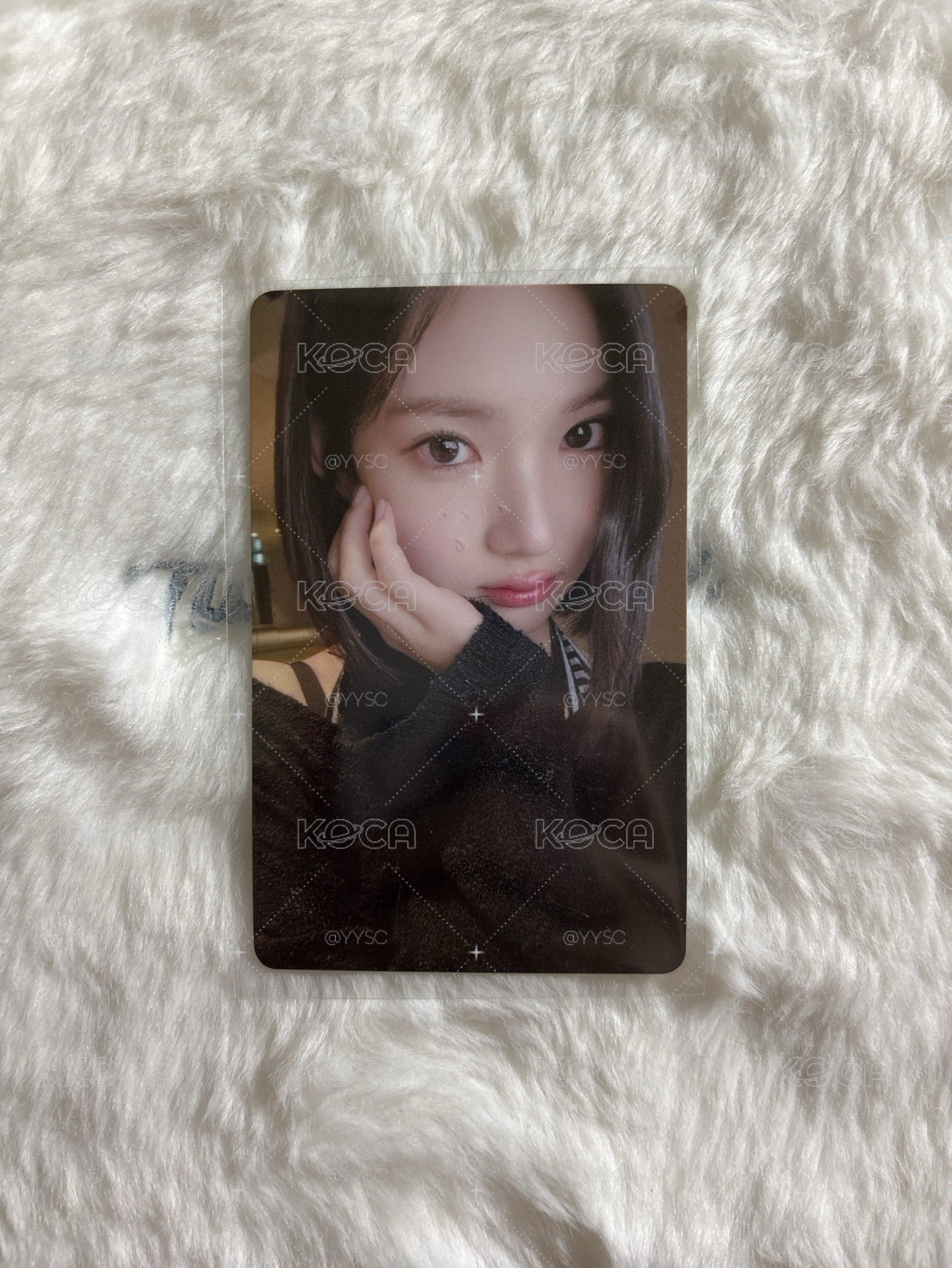 Jiwoo 單一 kms 5.0 v1 簽售卡 